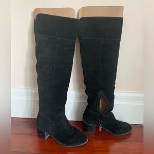 Michael kors over the knee suede boot